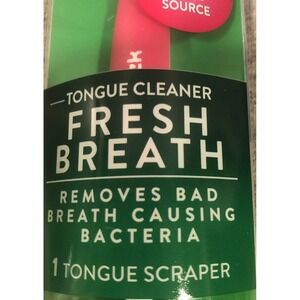 DenTek Tongue Cleaner & Scraper Mouthwash Blast Mint Fights Bacteria NEW